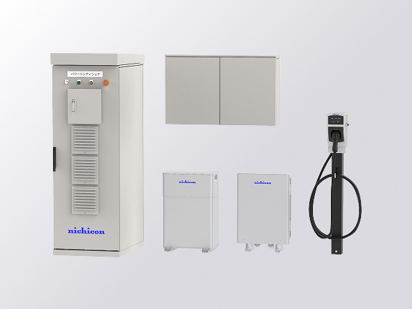 産業用蓄電システム（V2X連携）