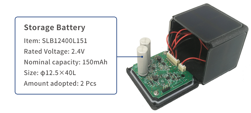 Small solar independent power supply "CUBE66"