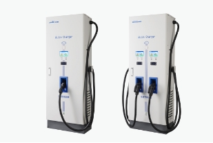 Rapid chargers for EVs and PHVs, helping to build the infrastructure needed for electric vehicles