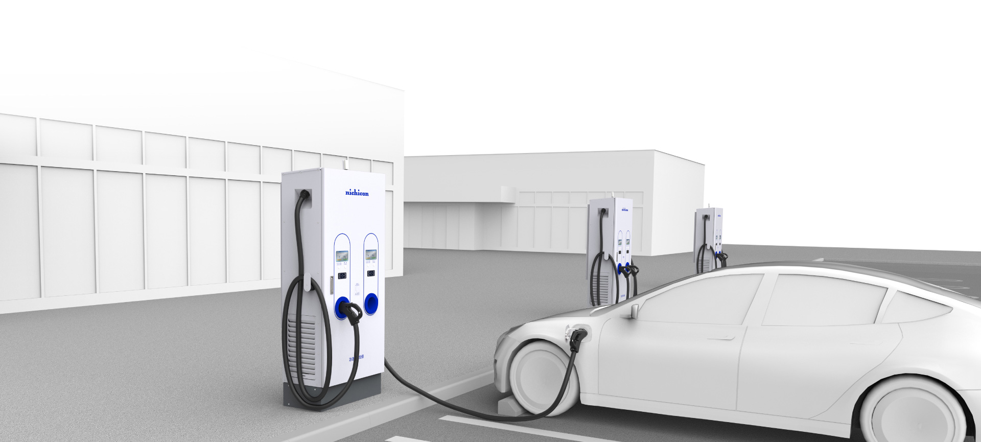 EV・PHEV用160kw急速充電器