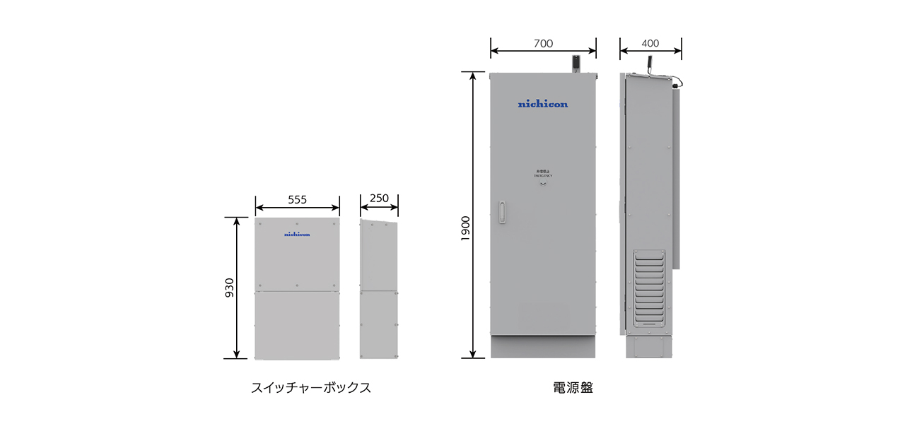 スイッチャーボックス 電源盤