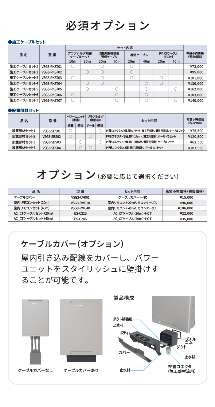 必須オプション