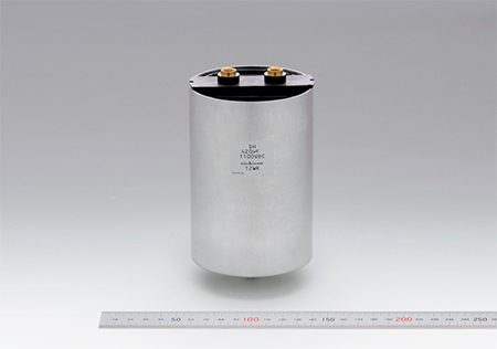 【図3】直流フィルタ用円筒形フィルムコンデンサ「ERシリーズ」