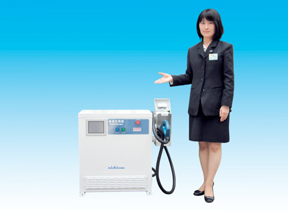 世界最小・最軽量10kW出力EV用急速充電器 NQC-A102